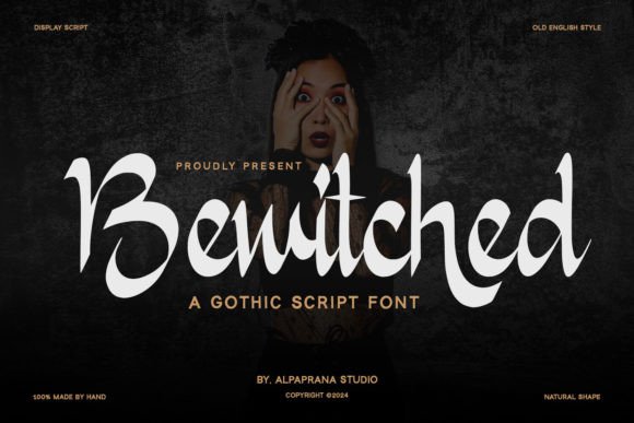 Bewitched: A Playful Handwritten Font for Creative Projects