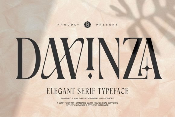 Davinza: A Stunning Serif Typeface for Modern Design