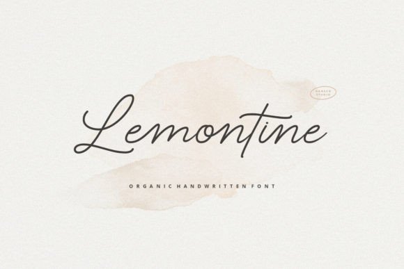 Discover Lemontine: A Fresh Take on Handwritten Fonts