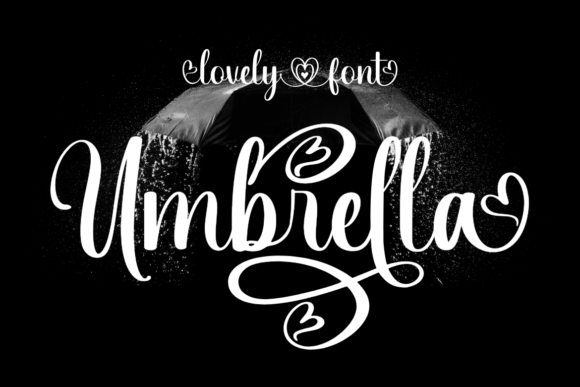 Discover the Elegant Umbrella Script for Your Designs