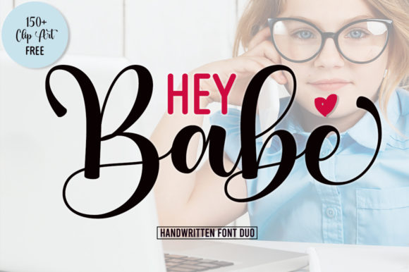 Discovering the Perfect Pair: The Hey Babe Font Collection