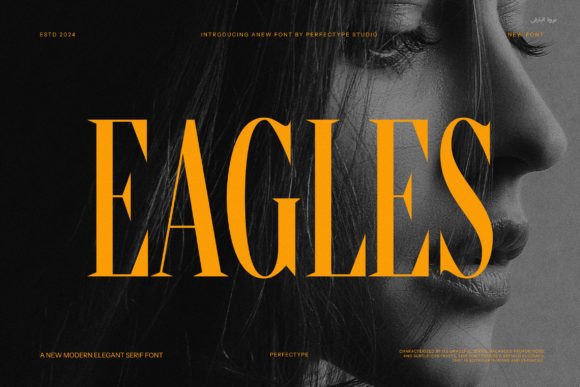 Eagles: A Vintage Serif Font for Timeless Design
