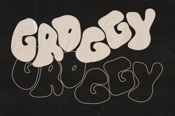 Groggy: Your New Favorite Fun and Bubbly Font