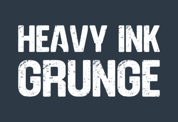 Heavy Ink Grunge: Unleash Bold Design Character