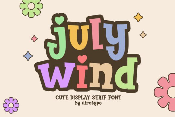 July Wind: A Fun and Versatile Font for Creative Designs
