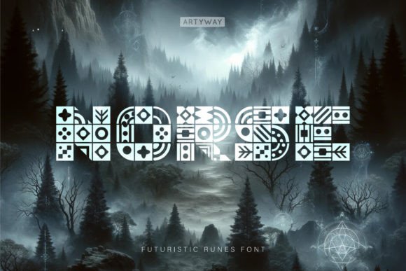 Norse Ancient Alphabet: Mysticism Meets Modern Design