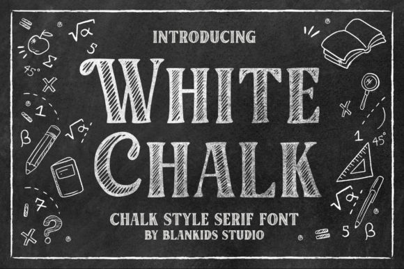 White Chalk: A Bold Serif for Confident Design