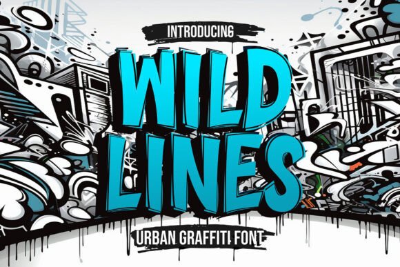 Wild Lines: Unleash Urban Energy in Your Designs